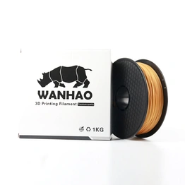 Wanhao ABS 3D Printer Filament Gold 1.75 mm 1 Kg. Spool