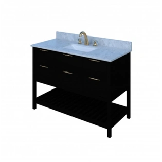 48 Inch Black Bathroom Vanity