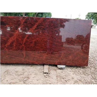 Red Multicolor Granite Slabs