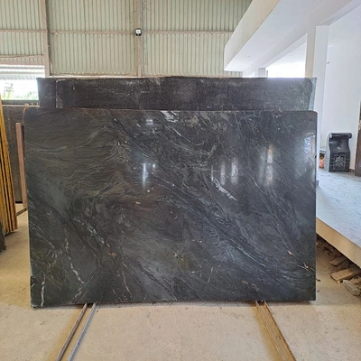 Marine Black Granite Slabs at Factory Price