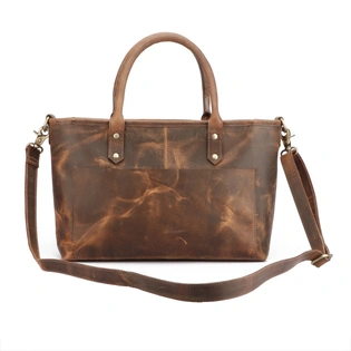 Leather Handbag cum shoulder bag for women