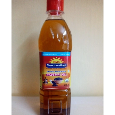 RMS Chandravathani Organic Marachekku Gingelly Oil or Sesame Oil 500ml