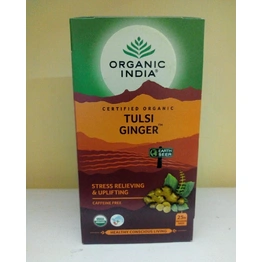 Organic India Tulsi Ginger (25 Infusion Bags)