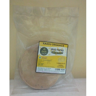 Kaadu Organics Urad Papad or Ulundu Appalam 100g