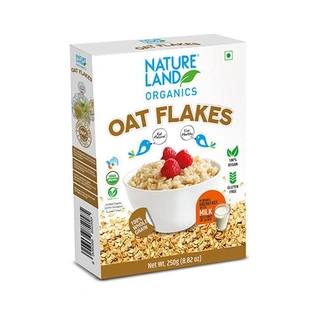 Natureland Organics Oat Flakes 250g