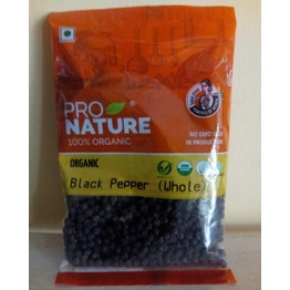 Pro Nature Organic Black Pepper or Karu Milagu (Whole) 100g