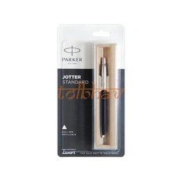 Parker Jotter Standard Chrome Trim Ball Pen Black