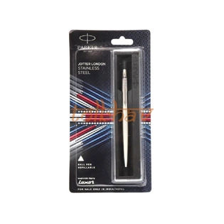 Parker Jotter London Stainless Steel Chrome Trim Ball Pen