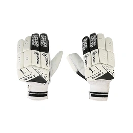 Puma Mens Future 5 Batting Gloves, (White-Black, Righty )