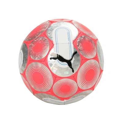 Puma Unisex-Adult CAGE ball,(Fire Orchid-Silver-Ultra Blue,Size:-5)