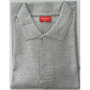 MENS POLO T-SHIRT - GREY