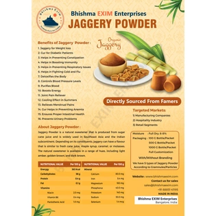 organic jaggery powder