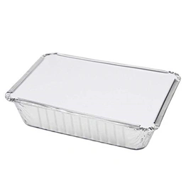 750 ML Aluminium Foil Food Packing Container Healthy Disposable Non Sticky