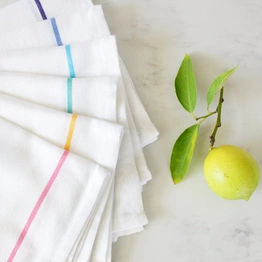 White Stripe Napkin