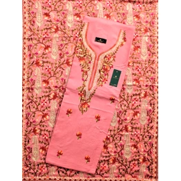 THREADWORK RAYON SALWAR SUITS ( #N213 -PINK)