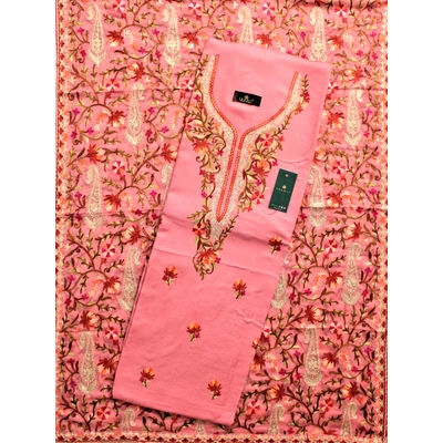 THREADWORK RAYON SALWAR SUITS ( #N213 -PINK)