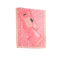 THREADWORK RAYON SALWAR SUITS (#N204-PINK)