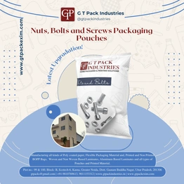 G T Pack Nuts, Bolts and Screws Packaging Pouches