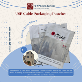 G T Pack USB Cable Packaging Pouches