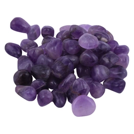 Amethyst Tumbles | Natural Healing Crystal Tumble Stone for Positive Energy | Medidation Vastu Correction Aura Cleaning(PRI_17)