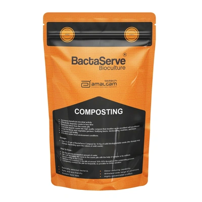 BactaServe – Composting, (Organic BactaServe Composting Used for Waste Food Compost in Food & Beverage Factory)