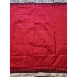 Sambalpuri Silk Saree (Red) By Koustuva Exports