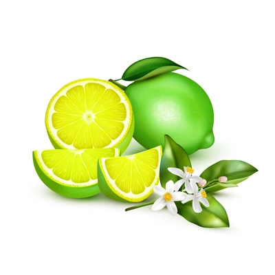 Fresh Green Lemon