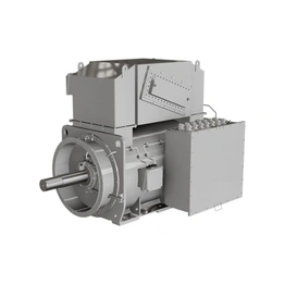 Compact synchronous marine generator