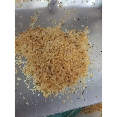 Discoloured rejected rice