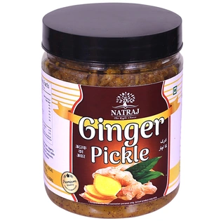 Natraj The Right Choice Ginger/Adrak Pickle | Achaar, 1 KG