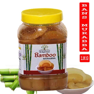 Natraj The Right Choice Bans/Bamboo Murabba Helps in Height Increase (Bass Ka Murabba 1 KG Pack) Sweet Healthy and Tasty Natural Homemade Immunity Booster