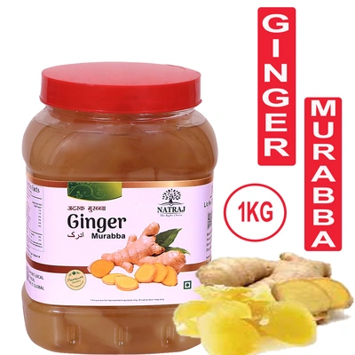 Natraj The Right Choice Adrak/Ginger Murabba, 1 KG