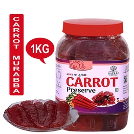 Natraj The Right Choice Homemade Taste Gajar / Carrot Murabba , 1 KG