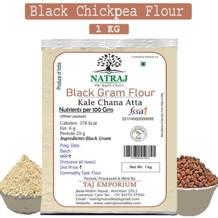 Natraj The Right Choice Channa Flour 1kg – Nutritious & Gluten-Free