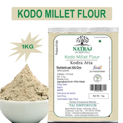 NATRAJ THE RIGHT CHOICE KODO MILLET FLOUR 1kg