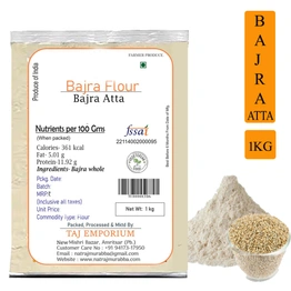 NATRAJ THE RIGHT CHOICE BAJRA ATTA 1KG