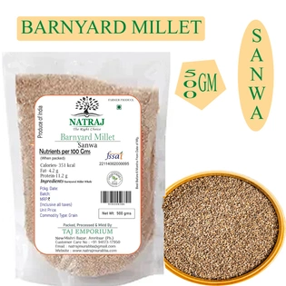 NATRAJ THE RIGHT CHOICE BARNYARD MILLET 500GM