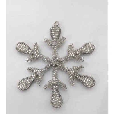 Handmade Iron and Glass Snow Flake I RH-CH07