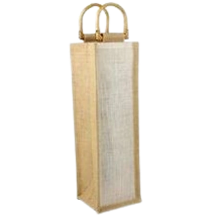 Jute Water Bottle Bag-WBJB04