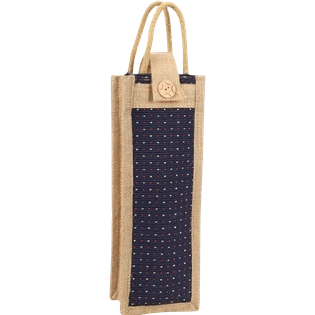 Jute Water Bottle Bag-WBJB01