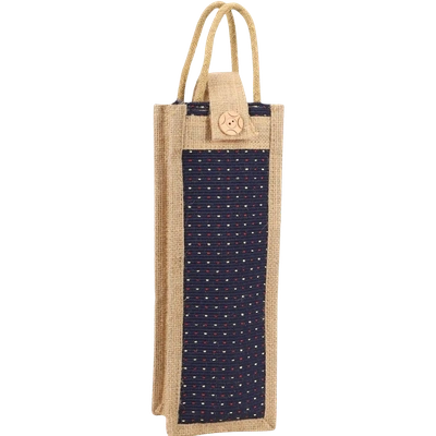 Jute Water Bottle Bag-WBJB01