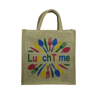 Jute Lunch Bag-JLB05