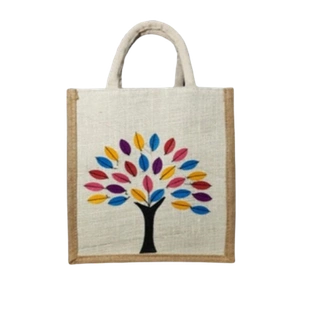 Jute Lunch Bag-JLB04