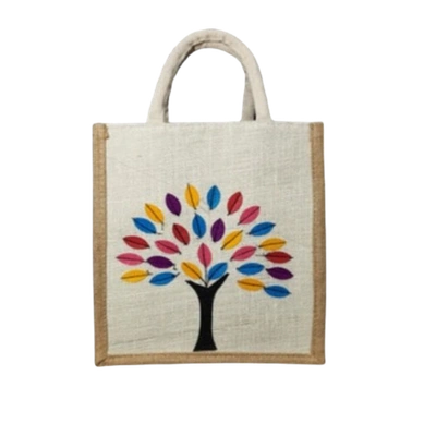 Jute Lunch Bag-JLB04