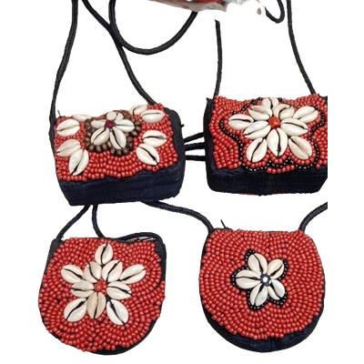 Beads & Shell Purse-BSP06