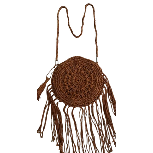 Macrame Cotton Round Bag-MRP03