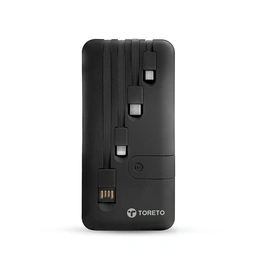 TORETO TOR-73 10000mAh TRINITY LITE POWER BANK