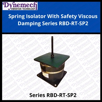 DYNEMECH Compact Spring-Viscous Vibration Damping Elements Series RBD-RT-SP2