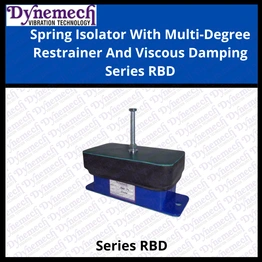 DYNEMECH Multi-Degree Restrained Vibration Control Spring Elements Series RBD