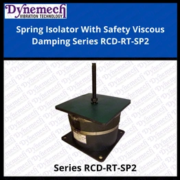 DYNEMECH Round Spring Vibration Isolators With Damping Series RCD-RT-SP2